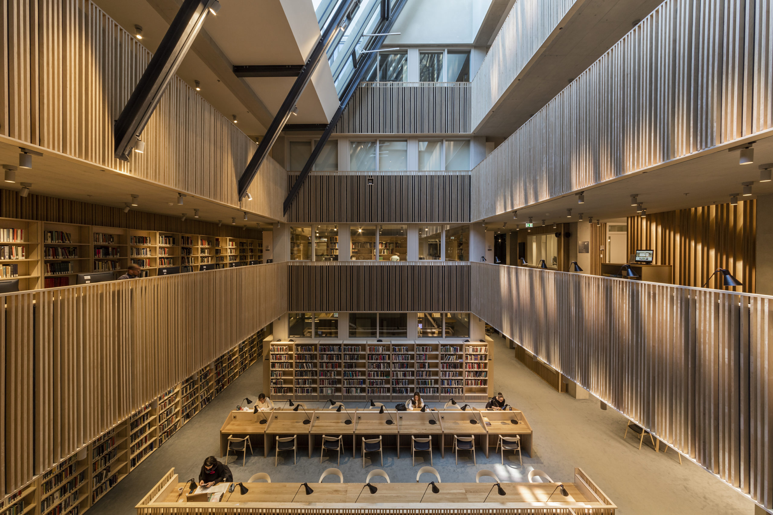  The interior of the Central European University Hungary
